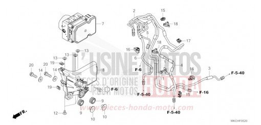 MODULATEUR ABS GL1800DAM de 2021